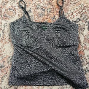 cheetah tank top!